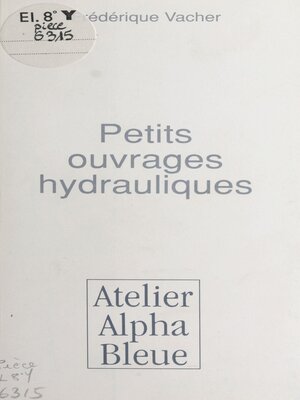 cover image of Petits ouvrages hydrauliques
